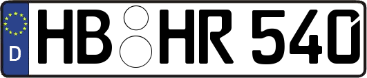 HB-HR540