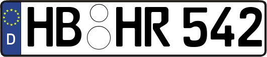 HB-HR542