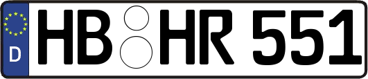 HB-HR551