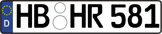 HB-HR581