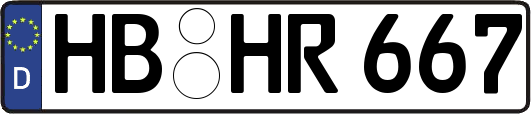 HB-HR667