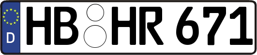 HB-HR671