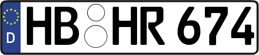HB-HR674