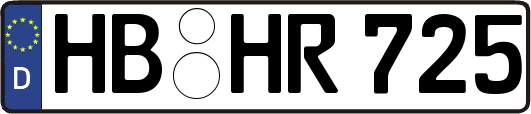 HB-HR725
