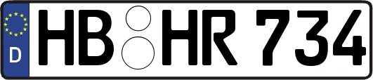 HB-HR734
