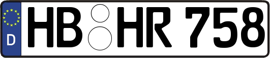 HB-HR758