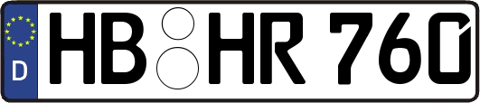 HB-HR760