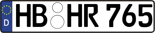 HB-HR765