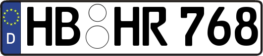 HB-HR768