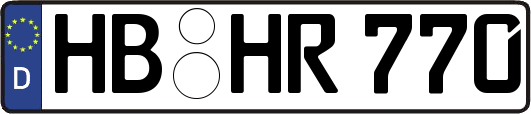 HB-HR770