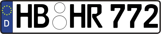 HB-HR772