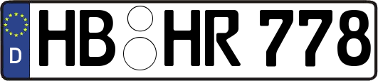 HB-HR778