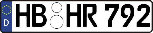 HB-HR792