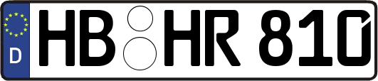 HB-HR810