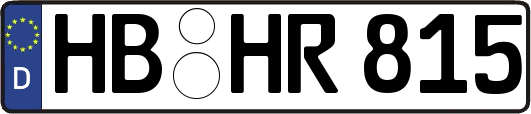 HB-HR815