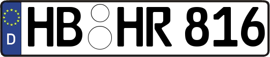 HB-HR816