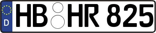 HB-HR825