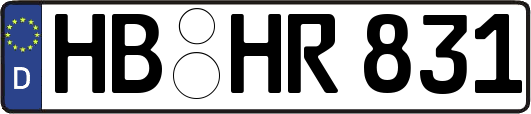 HB-HR831