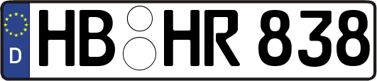 HB-HR838