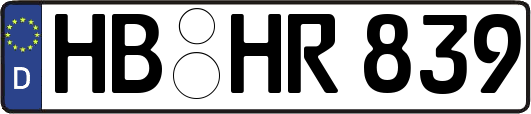 HB-HR839