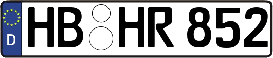 HB-HR852
