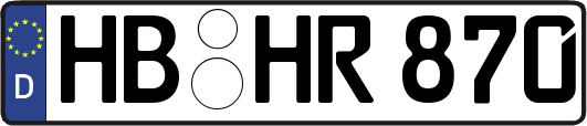 HB-HR870