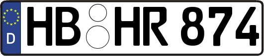 HB-HR874