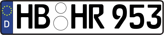 HB-HR953