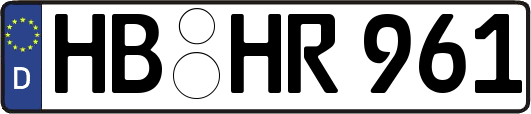HB-HR961