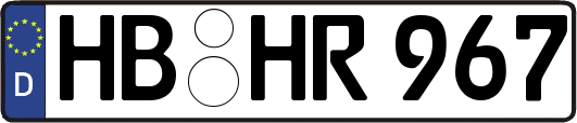 HB-HR967