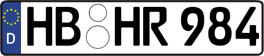 HB-HR984