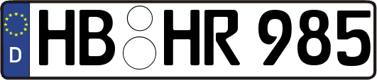 HB-HR985