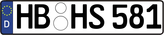 HB-HS581