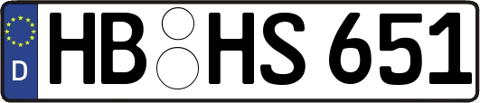 HB-HS651