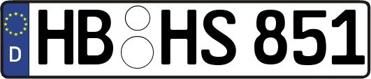 HB-HS851