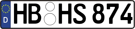HB-HS874