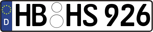 HB-HS926