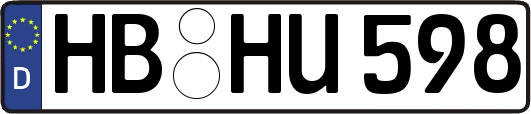 HB-HU598