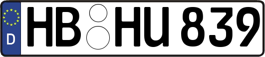 HB-HU839