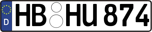 HB-HU874