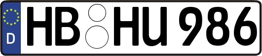 HB-HU986