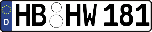 HB-HW181