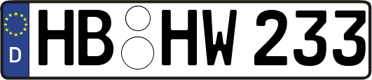 HB-HW233