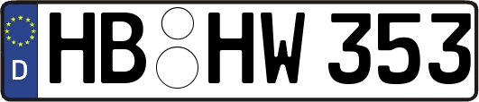 HB-HW353