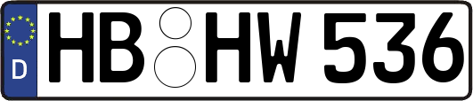 HB-HW536