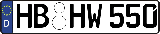 HB-HW550