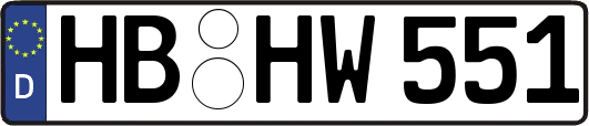 HB-HW551