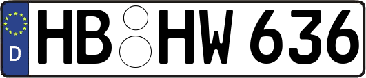 HB-HW636
