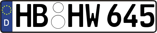 HB-HW645