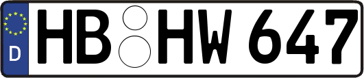 HB-HW647